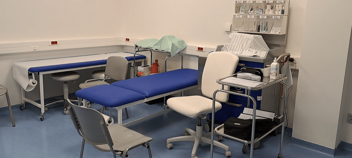 Quinta-Analytica: Clinical sampling room